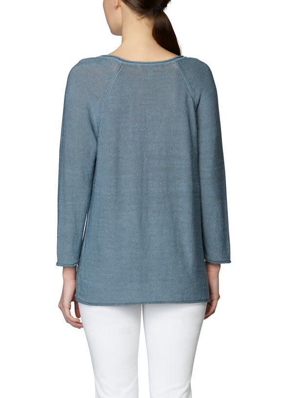 Seaside - Reversible Linen Sweater