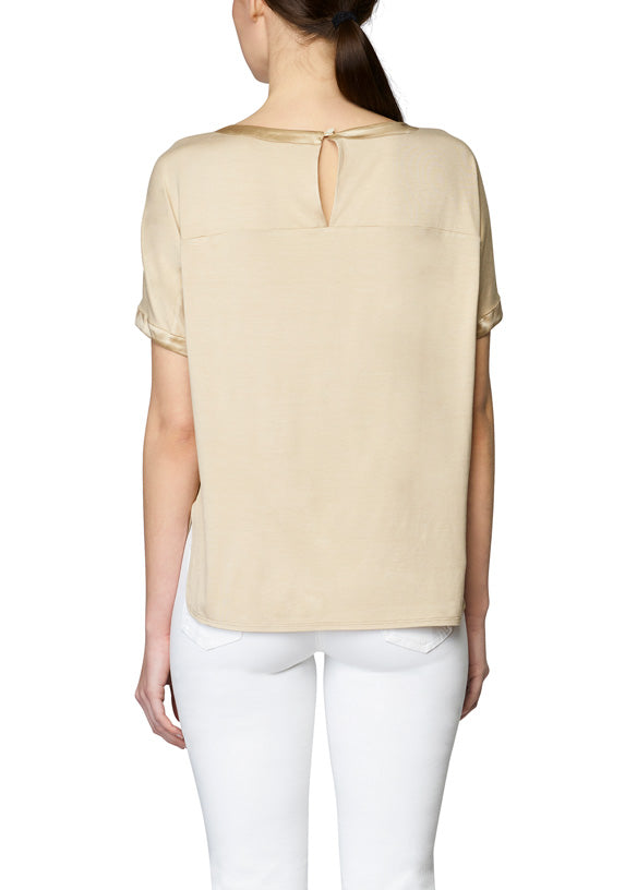 Dune - Silk Pullover Tee