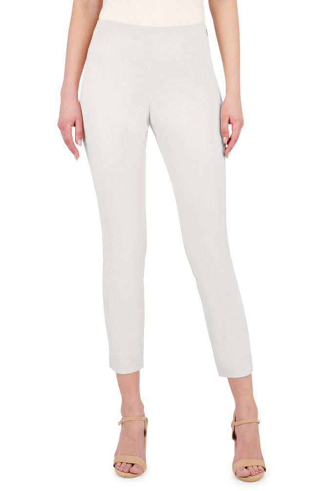 Hollywood-White - Soft Cropped Pants