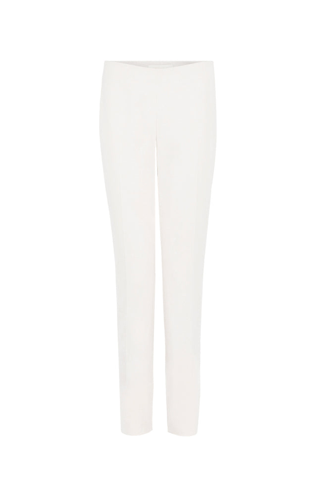 Hollywood-White - Soft Cropped Pants
