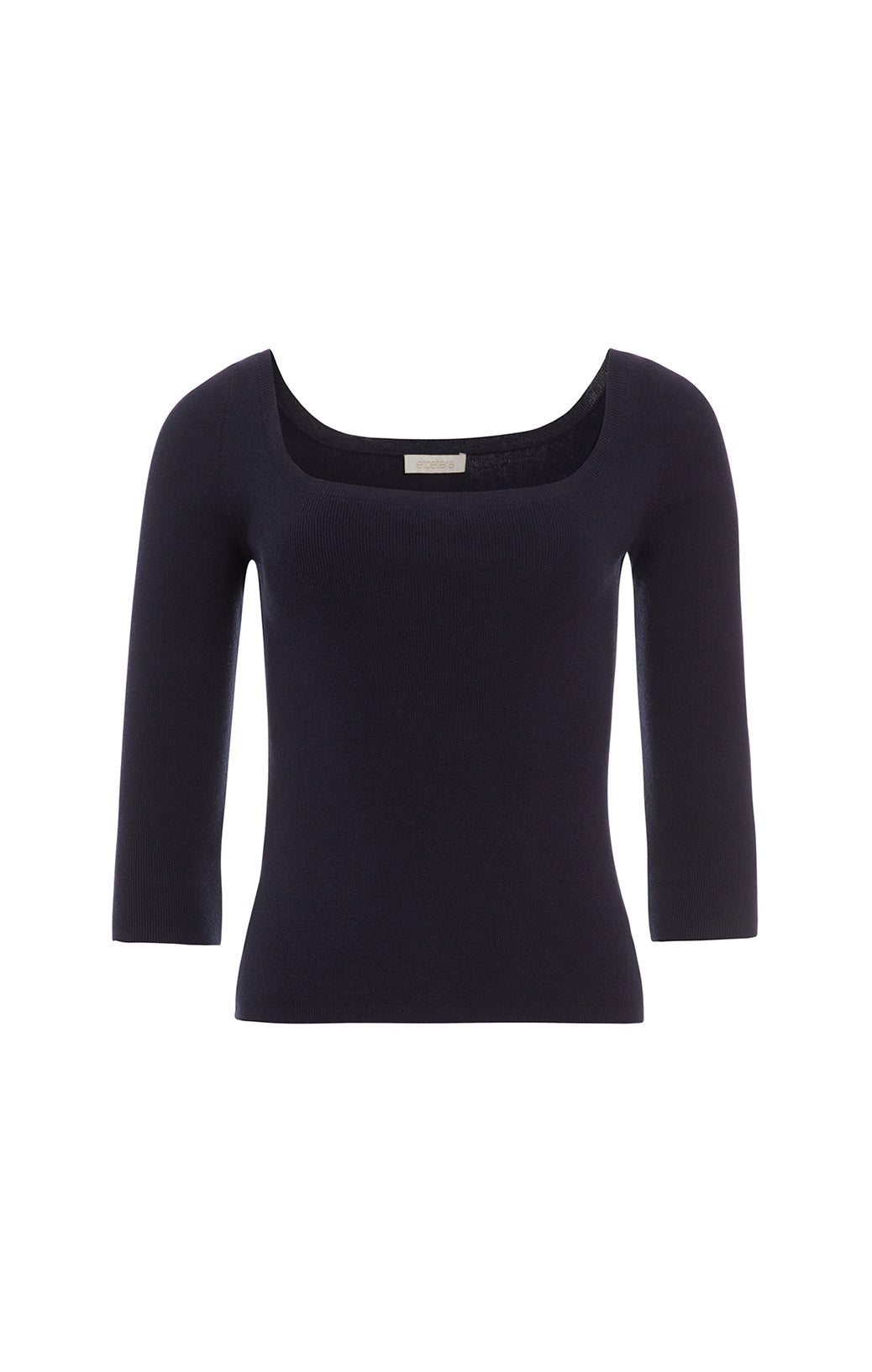 Dancer Navy - Ballet-neck Sweater - Product Image