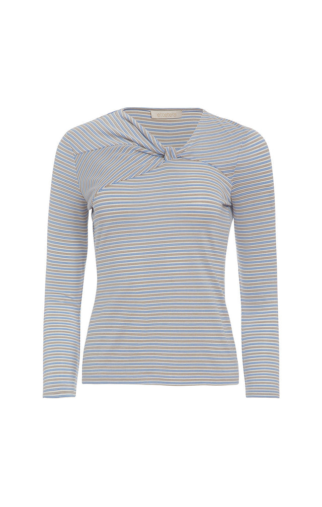 Fast Track - Striped Jersey Tee - Product Image