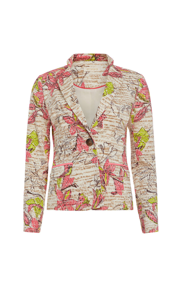 Gloriosa - Floral Print Blazer - Product Image