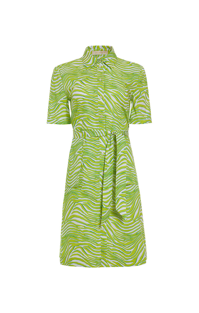Savanna - Zebra-print Dress - Product Image