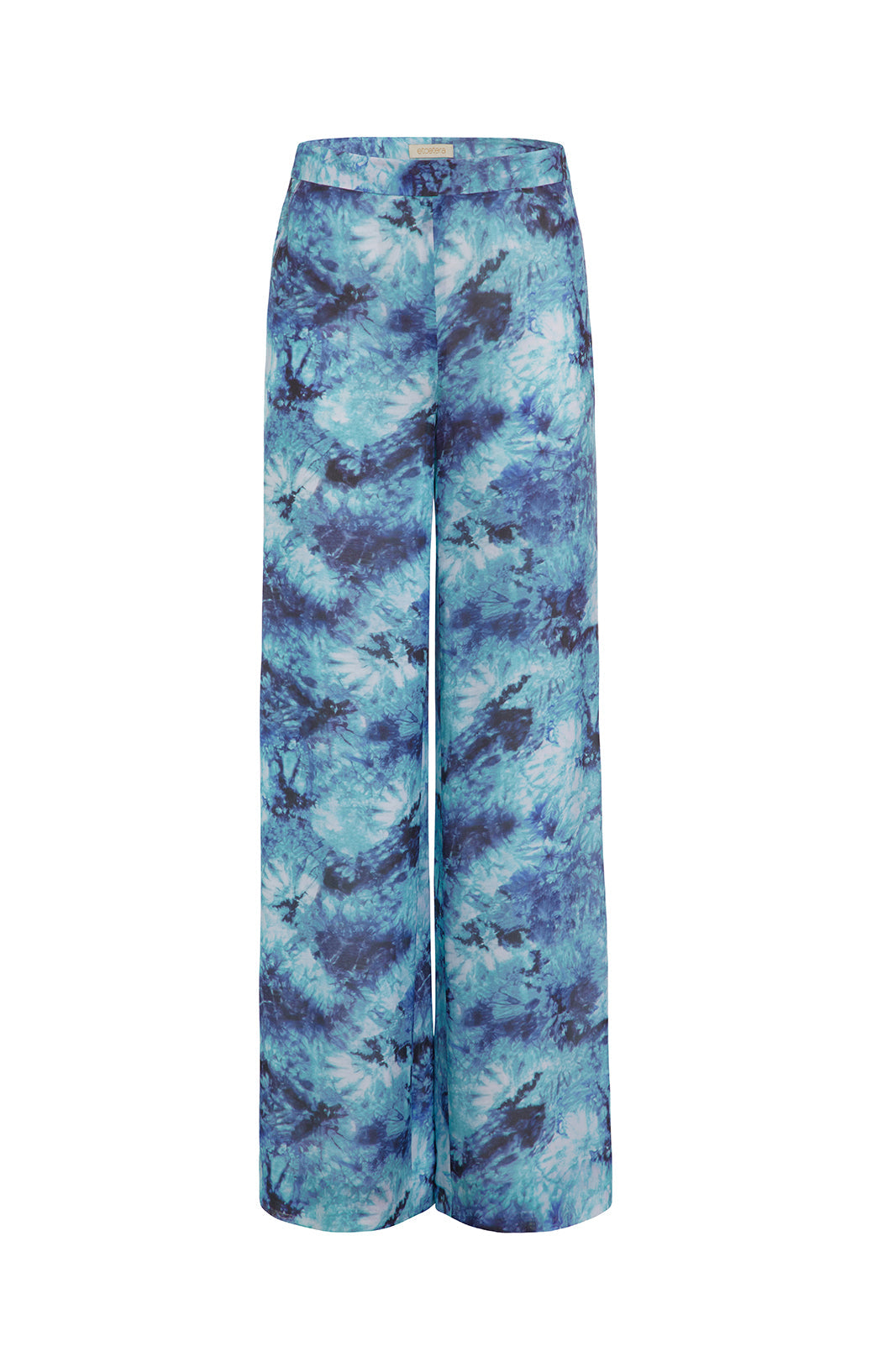 Pasadena-blu - Blue Flounced Sweater - Product Image