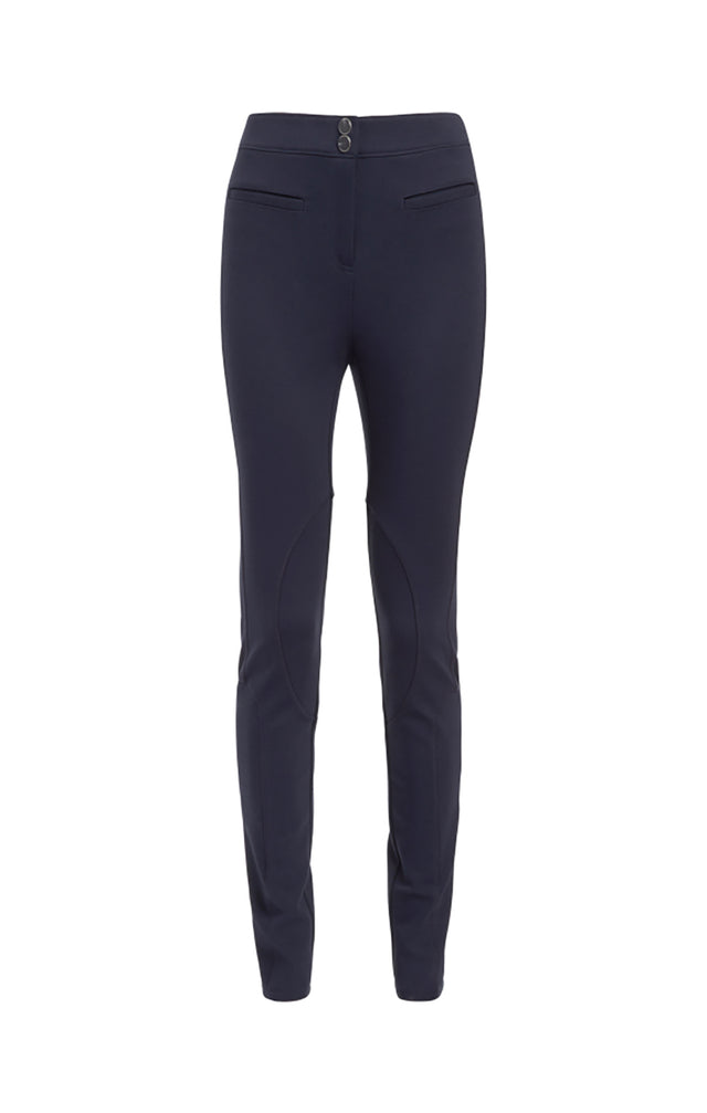Dressage Navy - Stretch Ponte Leggings- Product Image