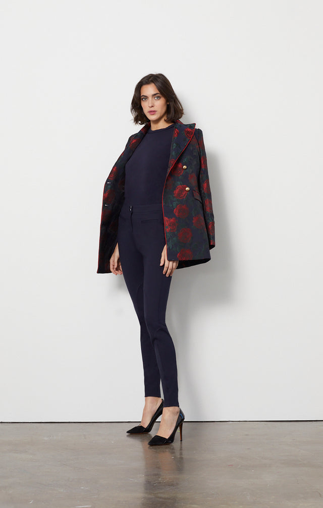 Dressage-nvy - Stretch Ponte Leggings- Look