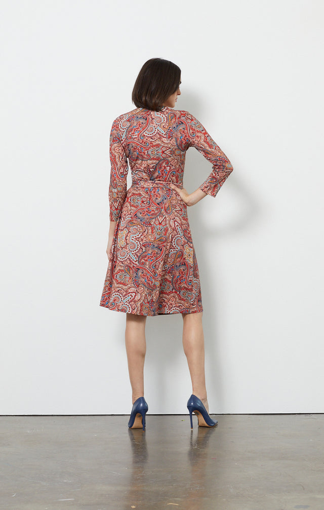 Persian - Paisley French Jersey Dress- Look