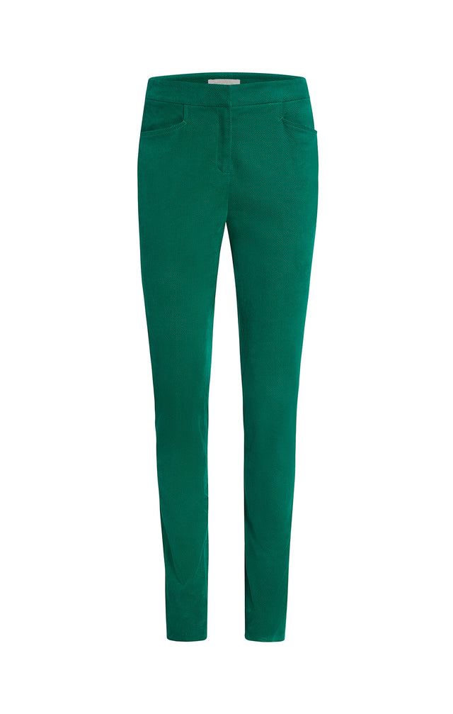 Emerald - Stretch Corduroy Pants - Product Image