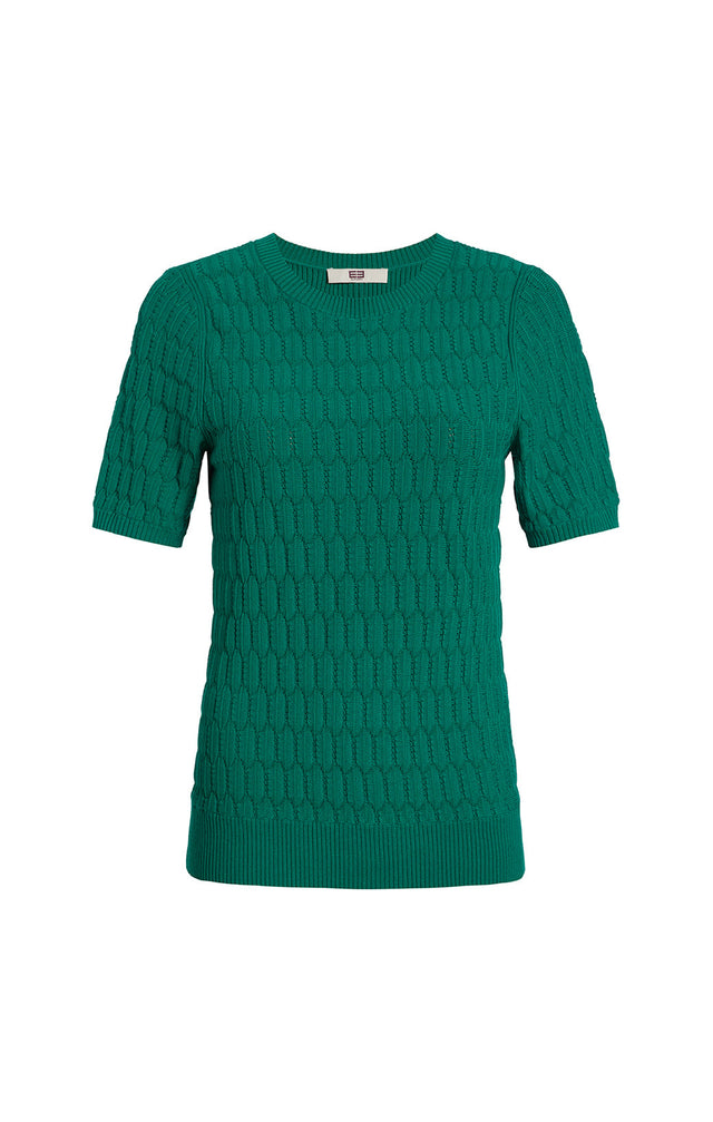Hex - Hexagonal-Ribbed Crew Neck - Product Image