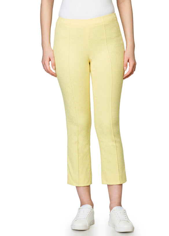 Sunburst - Yellow Capri Pants