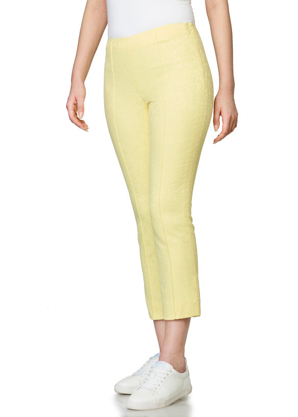 Sunburst - Yellow Capri Pants